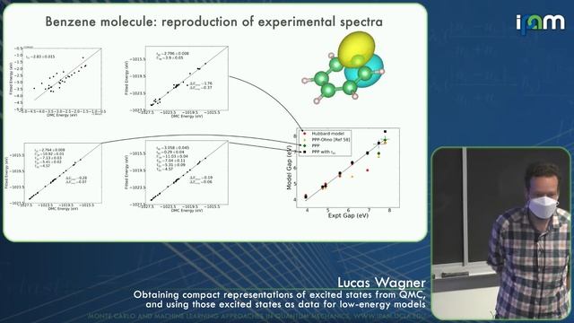 Lucas Wagner - Compact representations of excited states from QMC, as data for low-energy models смотреть онлайн