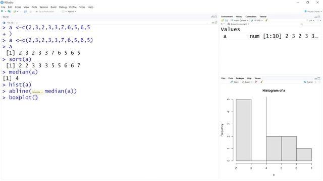 Descriptive Statistics(median, mode)-R language | Descriptive statistics in Telugu смотреть онлайн