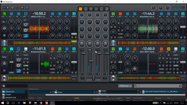 Deckadance2 Use For Djmix|Dj Kaise Bajaye Laptop Se|dj Bajaye Laptop Se