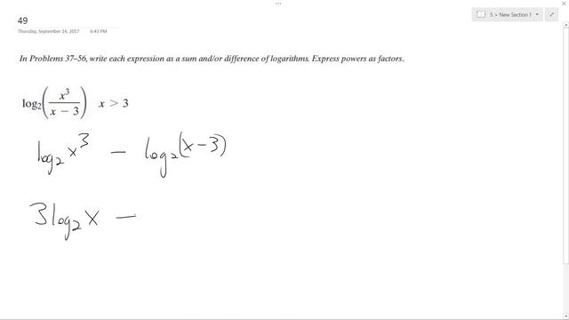 log,2(x^3/(x-3)) x greater than 3 смотреть онлайн