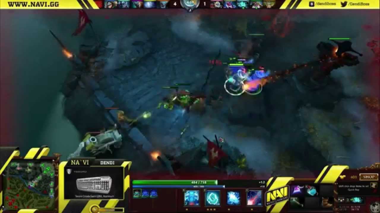 Dendi.[2 мар 2015] Dota 2. Storm Spirit смотреть онлайн