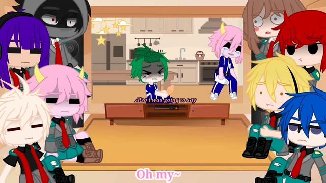 Class 1A reacts to “ Deku & Mina doing the one chip challenge ” || Bnha/Mha || GCRV || 🥀 Gacha Club смотреть онлайн