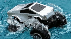 Машинка на пульте, Кибертрак, плавает, едет по бездорожью, монстр-трак