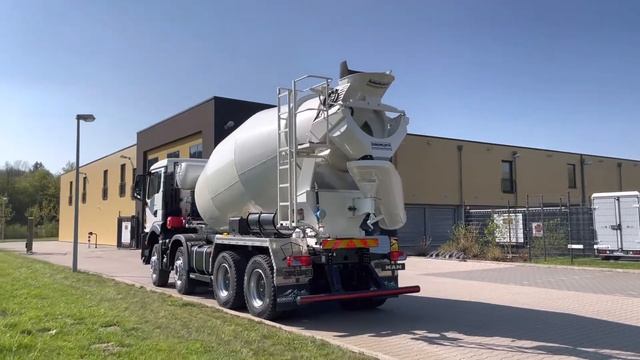 EuromixMTP EM 9 MAN TGS 35.470 8x4 BB Fahrmischer Betonmischer readymix hormigoner malaxor betonmix смотреть онлайн