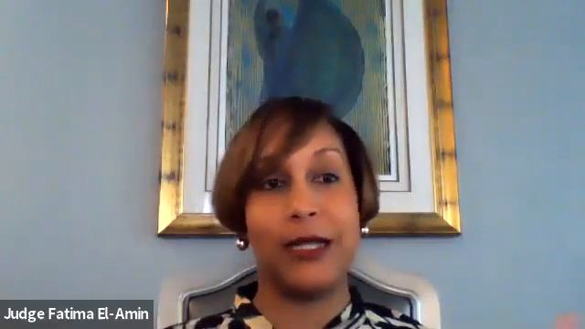 Lunch & Learn Video Series- Judge Fatima El-Amin смотреть онлайн