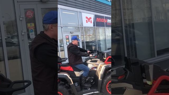 Отзыв о покупке квадроцикла AODES PATHCROSS MAX 1000 MUD XE в MAXMOTO г. Новосибирск смотреть онлайн
