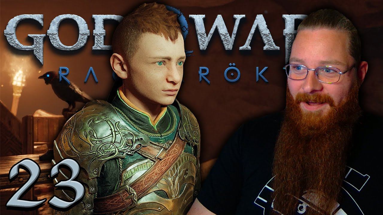 THE MASK! | God of War Ragnarok Let's Play Part 23 (PS5) смотреть онлайн