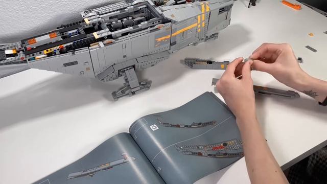 LEGO Star Wars 75331 The Razor Crest Speed Build смотреть онлайн