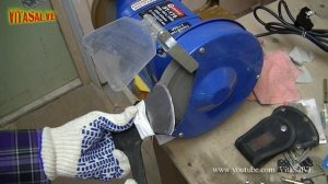 Как быстро заточить топор до реза бумаги