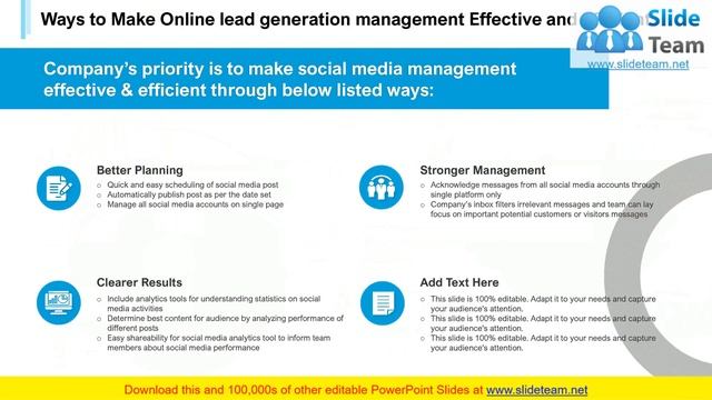 Online Lead Generation Management Proposal Powerpoint Presentation Slides смотреть онлайн