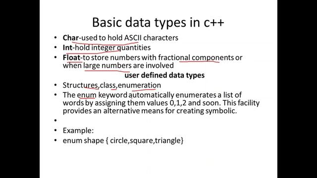 Computer programming mod 1 C plus data types,identifiers,keywords/ktu cpnm ME305 смотреть онлайн