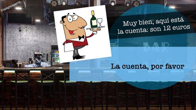 Aprender Español: Diálogo En Un Bar, Conversación En Español
