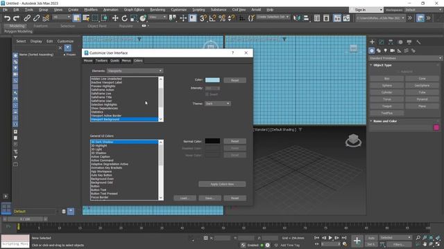 3Ds Max How To Change Background Color смотреть онлайн