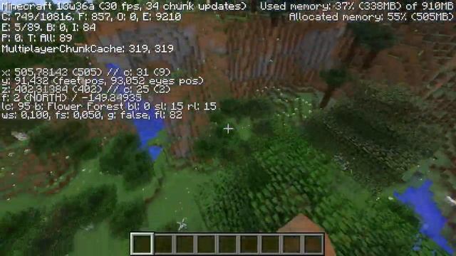 Minecraft 1.7 Snapshot: 13w36a New Biomes смотреть онлайн