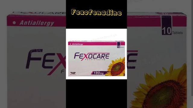Fexet Tab|Fexofenadine ka Istimal|Fexofenadine Uses|Fexofenadine in Urdu|Hindi|Fexofenadine kis Bem смотреть онлайн