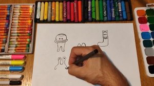 Рисуем Морфиков Бодо Бородо / Урок Рисования / Cartoon Bodo Borodo / Drawing Lesson