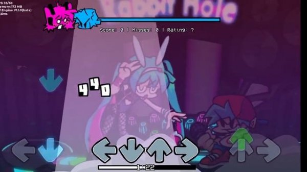 FNF RABBIT HOLE ANDROID GAMA BAJA