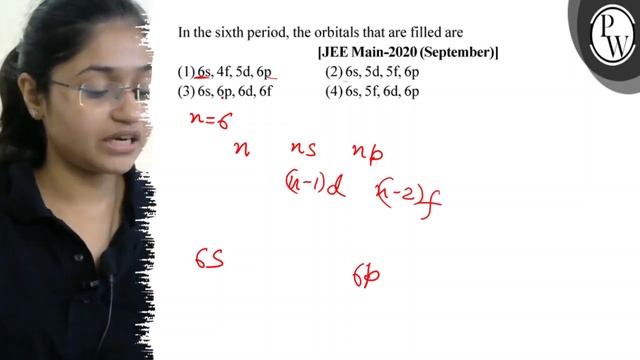 In the sixth period, the orbitals that are filled are
[JEE Main-202... смотреть онлайн