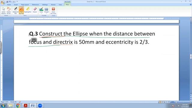 Ellipse and Conic Section смотреть онлайн
