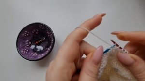 французская пятка спицами