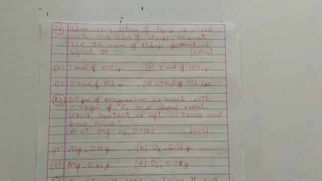Some Basic Concepts Of Chemistry NEET Previous Years Questions of 11th Chemistry Chapter 1 смотреть онлайн