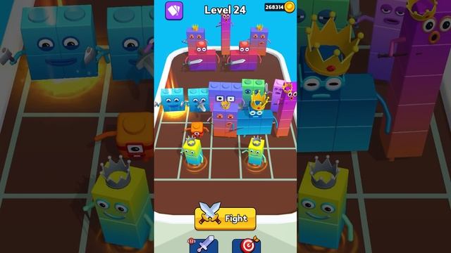 MERGE NUMBER CUBE: FAM RUN Merge Battle GamePlay - iOS, Android Part 3 смотреть онлайн