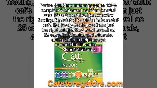 Purina Cat Chow, Indoor (25 lbs.) смотреть онлайн