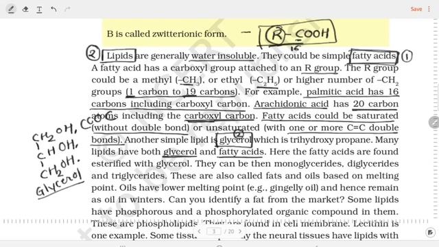 Ch : 09 Biomolecules (Reading - 2) смотреть онлайн