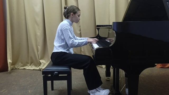 С. Майкапар "Бурный поток". Исп. Воляник Дарья смотреть онлайн