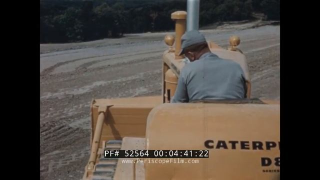 NEW SERIES H D8 CATERPILLAR POWER TRACTOR 1950s PROMOTIONAL FILM 52564 смотреть онлайн