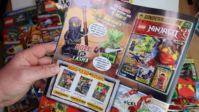 LEGO Magazine Januar 2021 (Explorer, Star Wars, Ninjago, Jurassic World, Friends, City, Prinzessin) смотреть онлайн