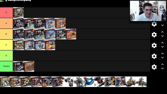ALL LEGO Star Wars Microrighters TIER LIST! смотреть онлайн
