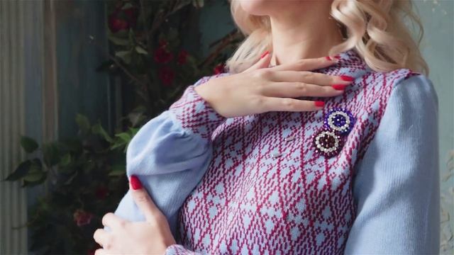 Платье "Яркая геометрия" смотреть онлайн