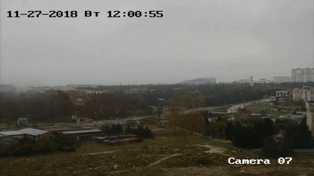 вид на площадь Неустроева.27 ноября 2018 года смотреть онлайн