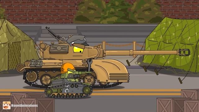 Kv 44, Kv 6, Ratte, Arta, Fijeron, Smk, Tg 5,... Evolutions (homeanimation)