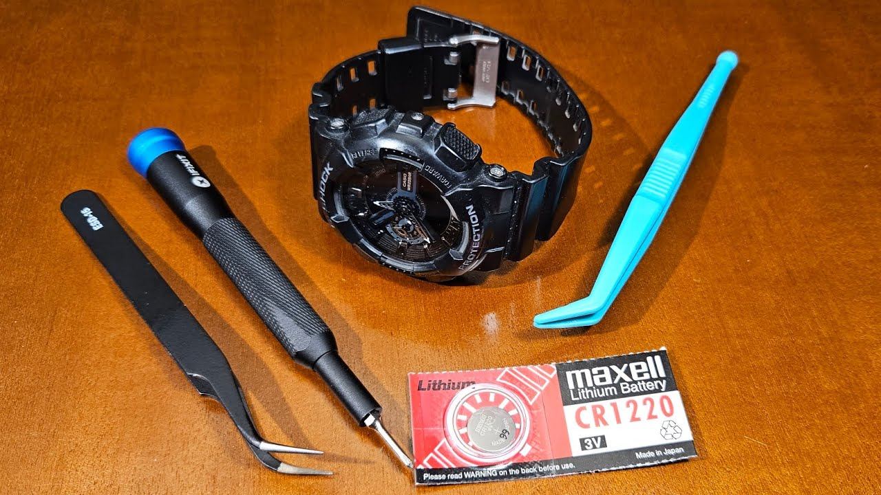 Wymiana baterii Casio G-Shock GA-110 [PL] смотреть онлайн