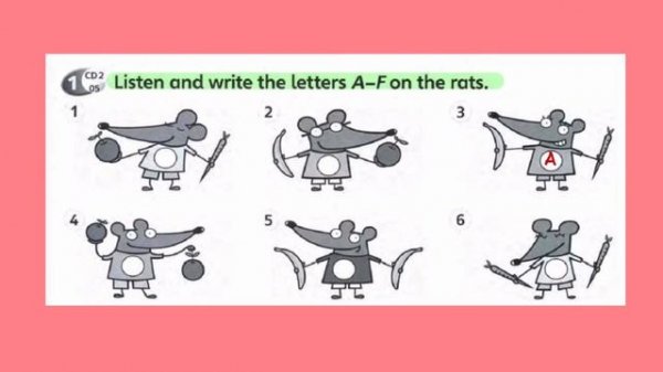 Year 1 (Unit 4 - Lunchtime) - Super Minds workbook page 47