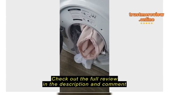 Review: VIVOHOME 110V 1500W Electric Compact Portable Clothes Laundry Dryer Machine for Apartment 3 смотреть онлайн