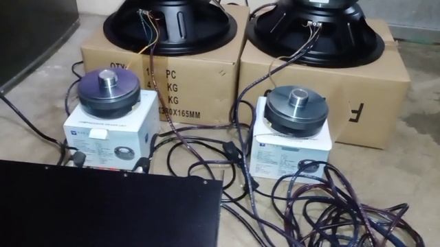 Pang Mid | Joson Jupiter | 2 Speaker PA12 600W & 2 Tweeter Titan 300w смотреть онлайн