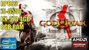 God of War 3 - RPCS3 [PS3 Emulator] - Core i5 3550 - RX 570 4GB