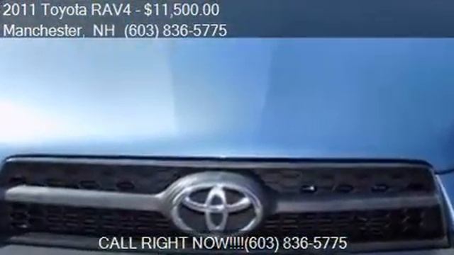 2011 Toyota RAV4 Base 4x4 4dr SUV for sale in Manchester, NH смотреть онлайн