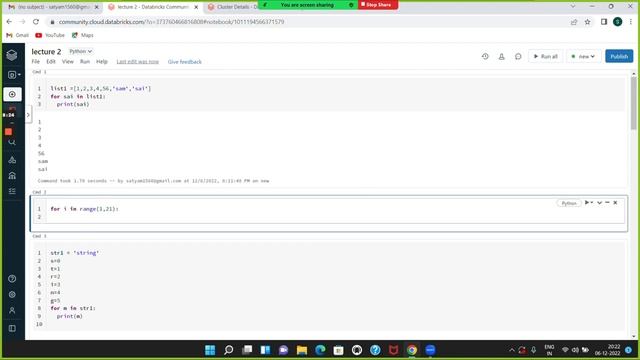 Types of Loops in Python || Python Tutorial || Job Guaranteed Program смотреть онлайн