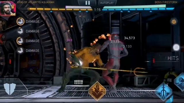 Injustice 2 Mobile Rise of Krypton Firestorm | KOAAM 29M Damage смотреть онлайн