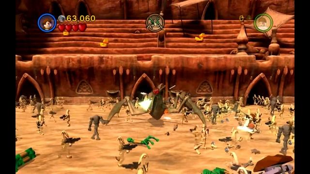 Lego Star Wars 3 The Clone Wars Walkthrough Part 1 - Geonosis Arena смотреть онлайн