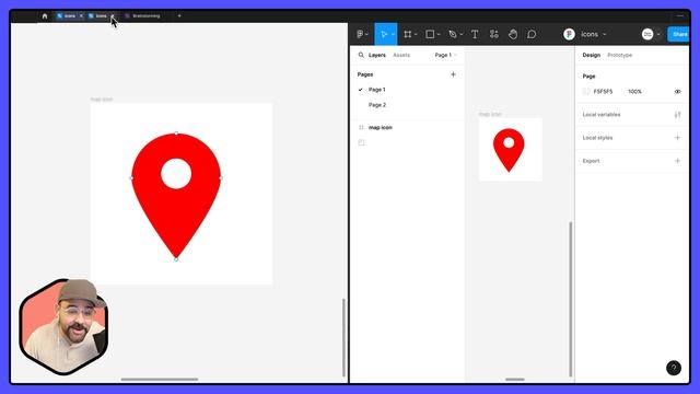 Figma Tip: Split tabs in Figma Desktop смотреть онлайн