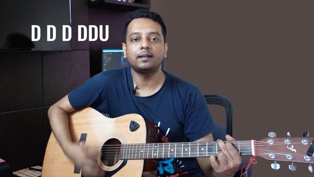 Mon Kyamoner Jonmodin | Tumi Jake Bhalobasho | Easy Guitar Tutorial смотреть онлайн