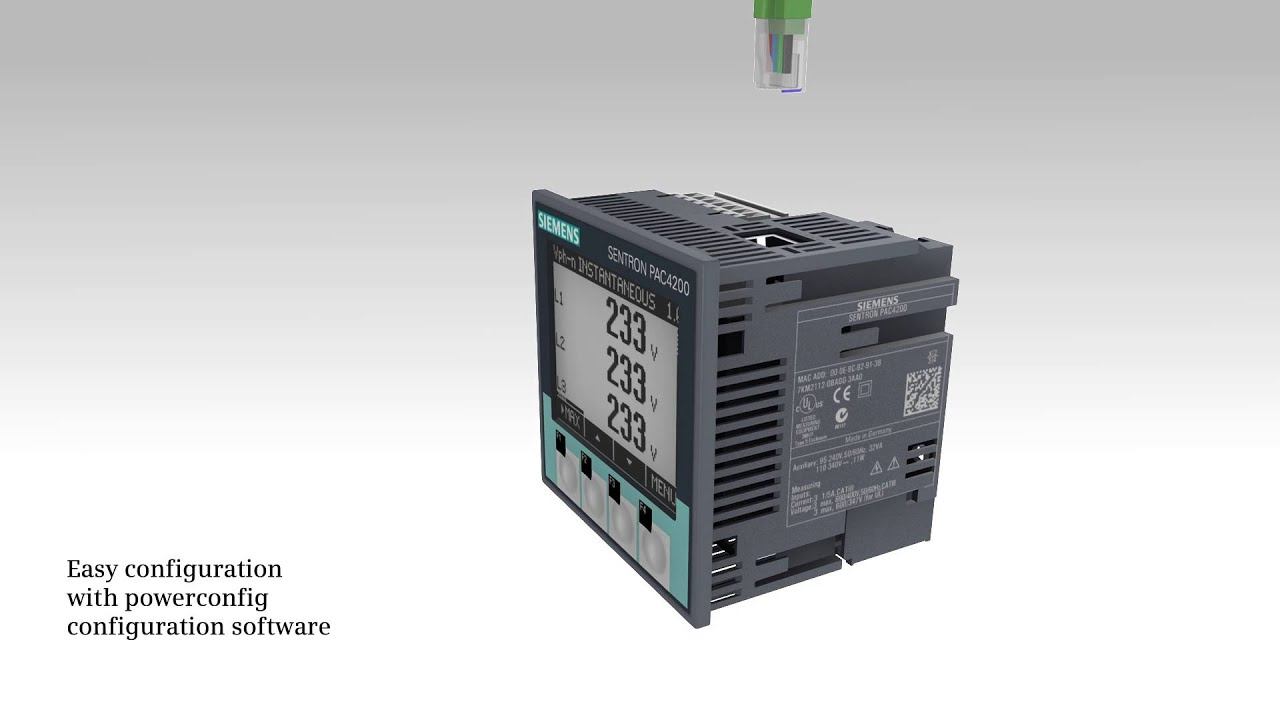 Siemens 7KM PAC3100, 3200, 4200 Measuring Devices: Technical Features смотреть онлайн