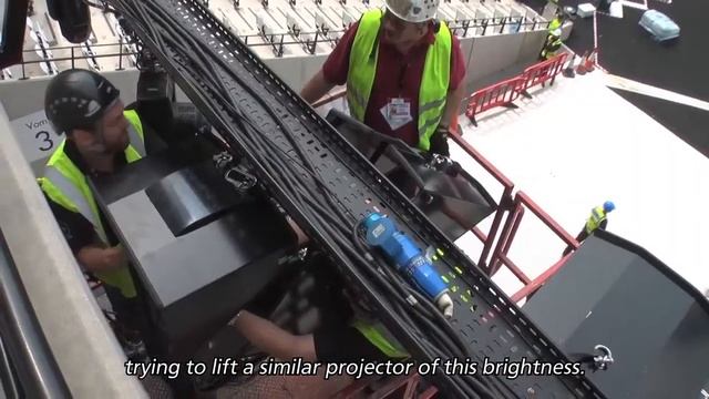 Panasonic's projectors shone bright at London Olympic Games Opening Ceremony - Short Version смотреть онлайн