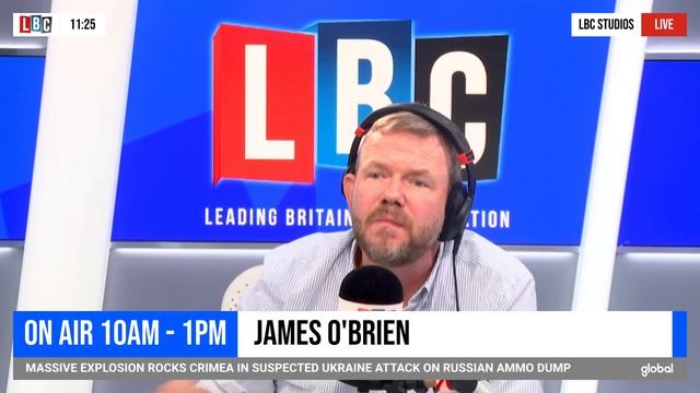 James O'Brien's takedown of Boris Johnson 'sitting in Greece sulking' amid cost of living crisis смотреть онлайн