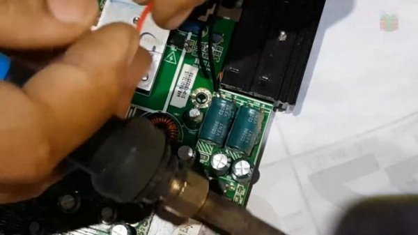 How to install universal led tv board to a hybrid board T.SK105A.03, T.SK106A-03